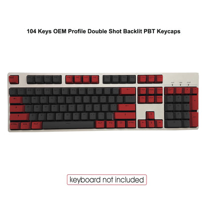 138 Keys Retro Brown Gray PBT Keycap Double Shot Cherry Profile Key Caps for Cherry MX Switches Mechanical Gamer Keyboard