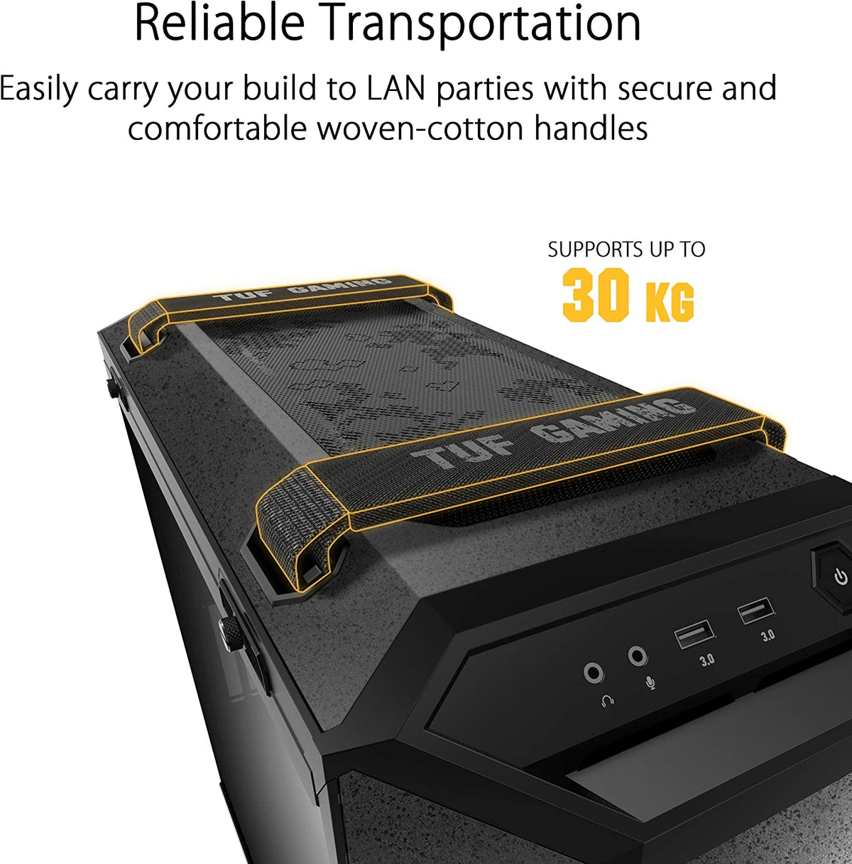 ASUS TUF Gaming GT501 E-ATX Full-Tower PC Case
