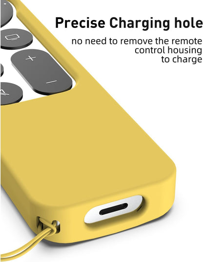 Apple TV 4K Siri Remote Case (2021) - Yellow, Compatible Accessory