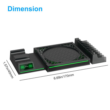 Dual Controller Charging Dock Station for Xbox Series X|S