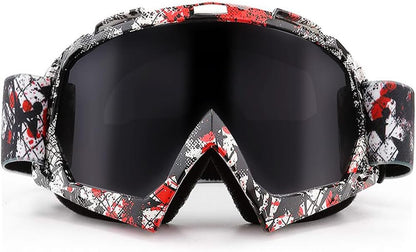 Dirt Bike ATV Goggles-Motorcycle Offroad Riding Helmet Motocross