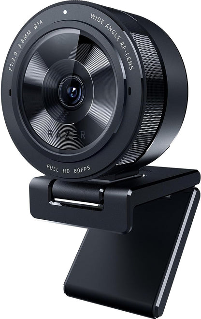 Razer Kiyo Pro Webcam for Streaming, Gaming, Video Calls: Full HD 1080P 60FPS - Adaptive Light Sensor - HDR Enabled - Wide Angle Lens with Adjustable FOV - Works with OBS, Xsplit, Twitch, Zoom, Teams