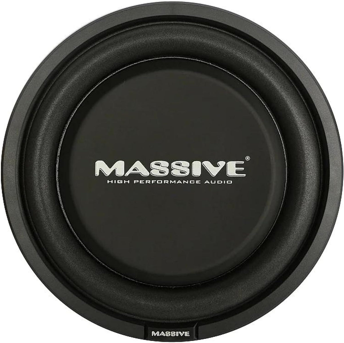 UFO10V2 | 10” Slim Subwoofer | 600W Max, 300W RMS, Dual 4 Ohm, Shallow Mount Design, Powerful Low-Profile Woofer for Tight Spaces & Deep Bass Car Audio Systems