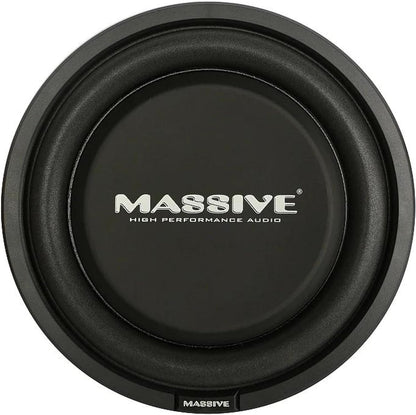 UFO10V2 | 10” Slim Subwoofer | 600W Max, 300W RMS, Dual 4 Ohm, Shallow Mount Design, Powerful Low-Profile Woofer for Tight Spaces & Deep Bass Car Audio Systems