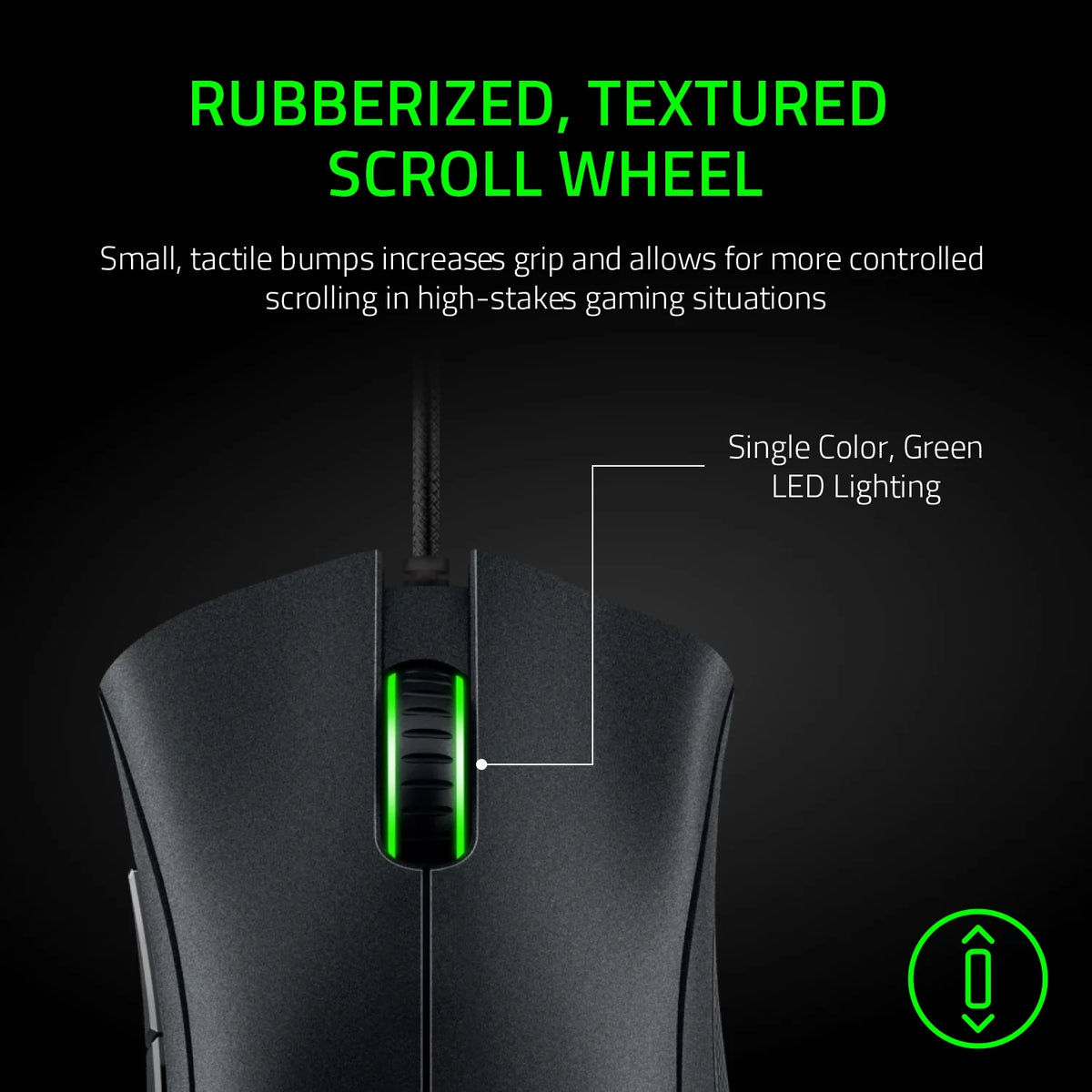 DeathAdder Essential Ergonomic Wired Gaming Mouse - Black